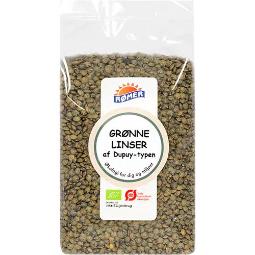 Grønne Linser Af Dupuy Typen øko 500 Gram