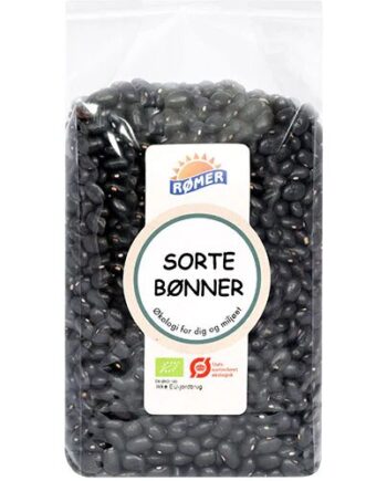 Sorte Bønner øko    500 Gram