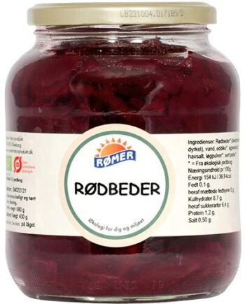 Rødbeder I Glas øko    680 Gram