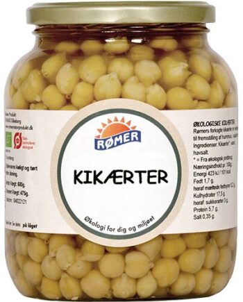 Kikærter I Vand øko    660 Gram