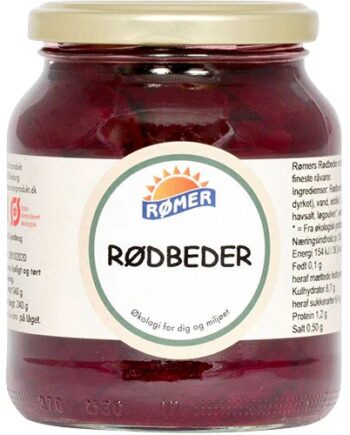 Rødbeder I Glas øko    340 Gram
