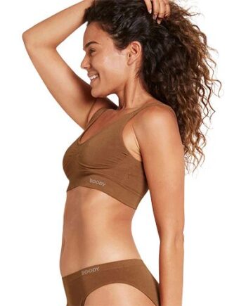 Padded Shaper Crop Bra Nude 4 Str  S