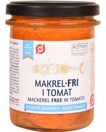 Makrel Fri I Tomat  øko    180 Gram