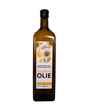 Solsikkeolie Koldpresset øko    1 Liter