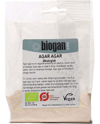 Agar Agar Pulver øko    30 Gram