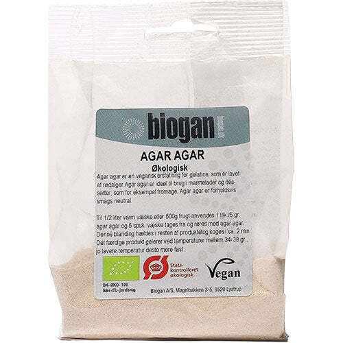 Agar Agar Pulver øko 30 Gram