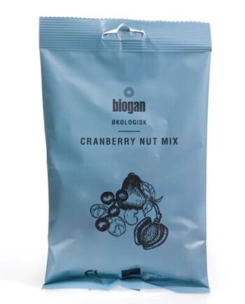 Cranberry Nut Mix øko    100 Gram