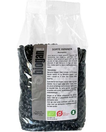 Sorte Bønner øko    1 Kg