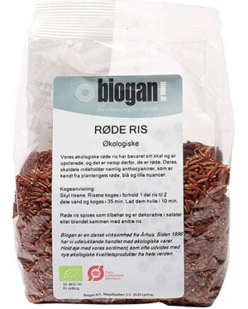 Røde Ris øko    500 Gram
