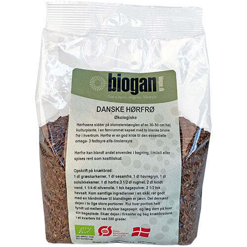 Hørfrø øko 1 Kg