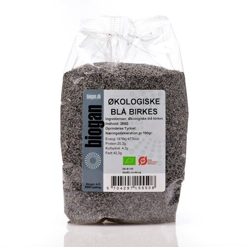 Blå Birkes øko 250 Gram