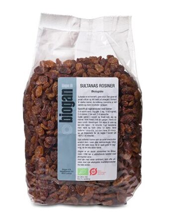 Rosiner Sultanas øko    1 Kg