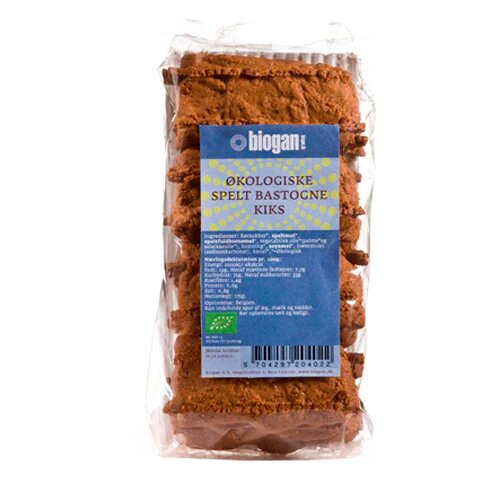 Spelt Biostogne Kiks øko 175 Gram
