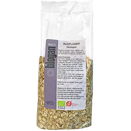 Rugflager øko 500 Gram