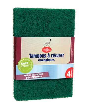 Skuresvampe 4 Stk Af Genbrugs Flasker   1 Pk