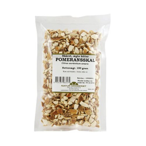 Pomeransskal Bitter Skåret 100 Gram