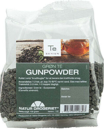 Grøn Gunpowder Te   100 Gram