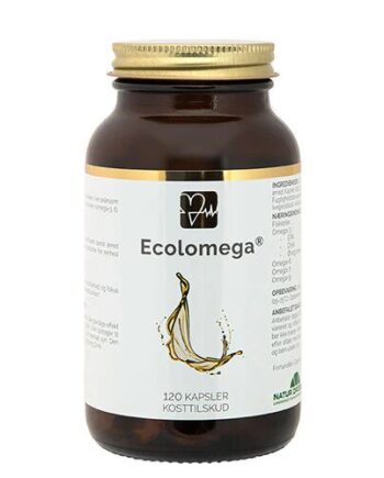 Ecolomega Fiskeolie Kapsler   120 Kapsler