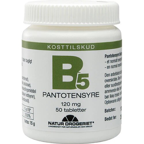 Pantotensyre 120 Mg
