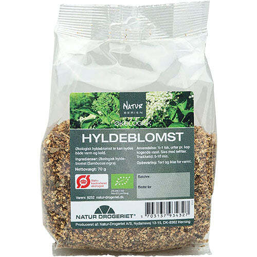 Hyldeblomst øko 70 Gram