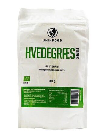 Hvedegræs Pulver øko    200 Gram