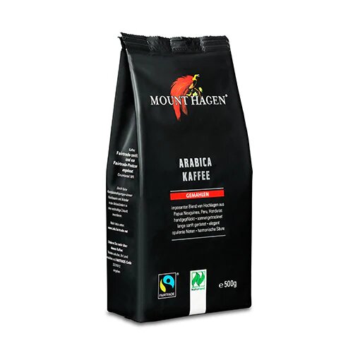 Kaffe Arabica Malet øko 500 Gram