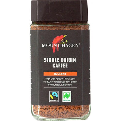 Instant Kaffe Single Origin øko 100 Gram