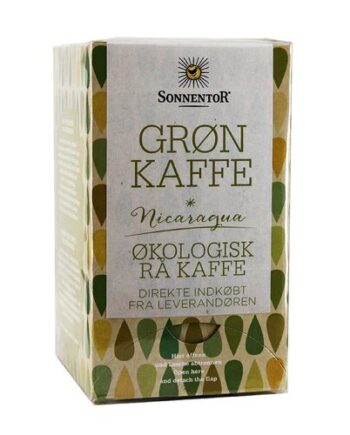 Grøn Kaffe Sonnentor øko    18 Breve