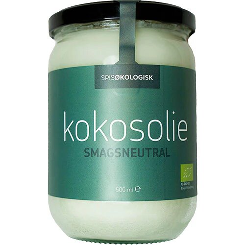 Kokosolie Smagsneutral ø Spis økologisk 450 Gram