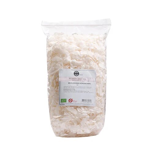 Kokoschips Rå øko 500 Gram