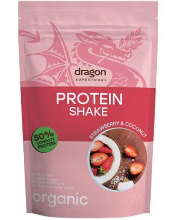 Protein Shake Jordbær   Kokos øko    450 Gram