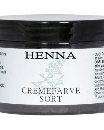 Henna Cremefarve Sort   140 Ml
