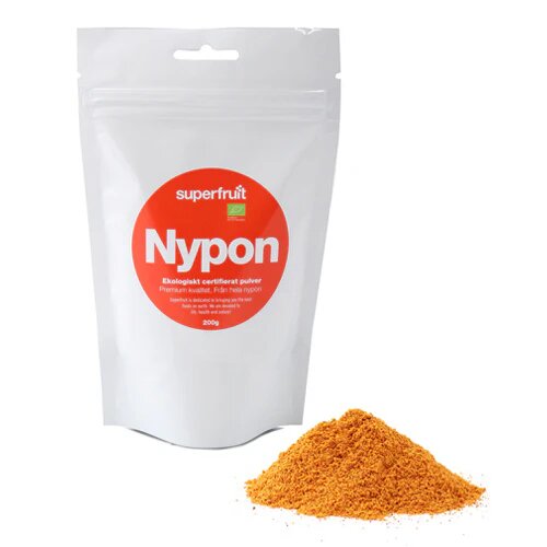 Nypon Pulver ø Superfruit 200 Gram