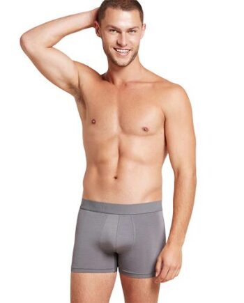 Men S  Everyday Boxers Ash Str  M