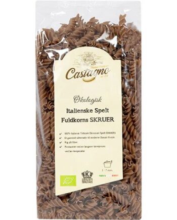 Spelt Skruer Fuldkorn øko    500 Gram