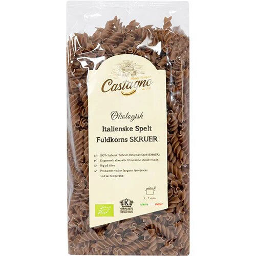 Spelt Skruer Fuldkorn øko 500 Gram