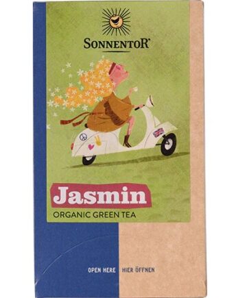 Grøn Te Jasmin Sonnentor øko    18 Breve