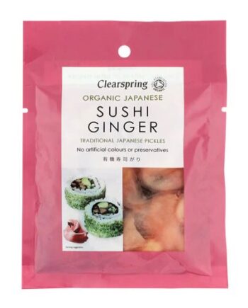 Sushi Ginger U  Tilsat Sukker øko    50 Gram
