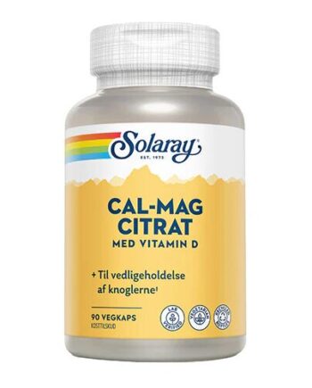 Cal Mag Citrat Med Vitamin D   90 Kapsler