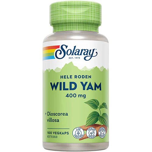 Wild Yam Root 400 Mg 100 Kapsler