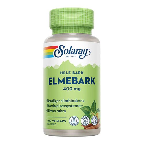 Elmebark 400 Mg 100 Kapsler
