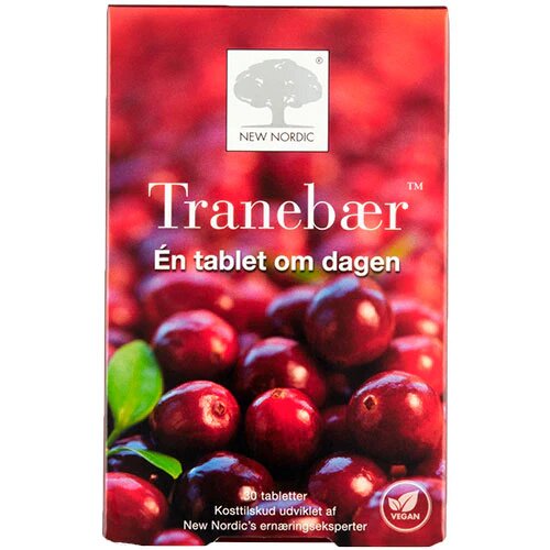 Tranebærpillen 30 Tabletter