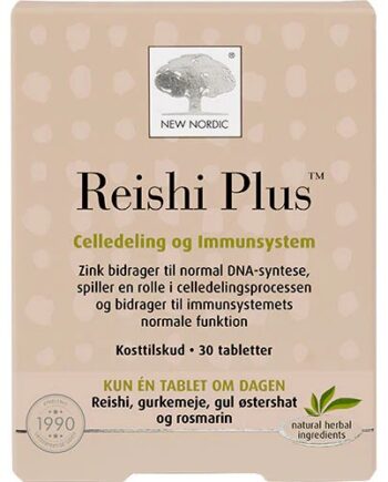 Reishi Plus   30 Tabletter