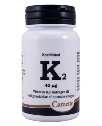 K2 Vitamin 45 Mcg    180 Tabletter
