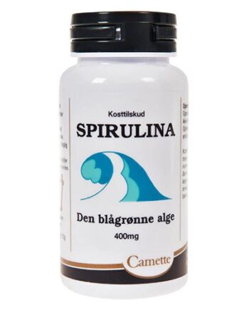 Spirulina Den Blågrønne Alge   180 Tabletter