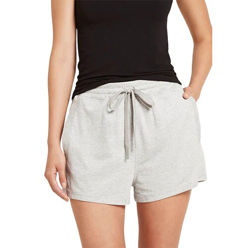 Women S Weekend Sweat Short Grey Marl Str  Xl