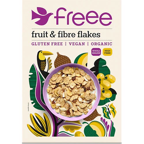Fruit Fibre Flakes Gl Fri øko 375 Gram