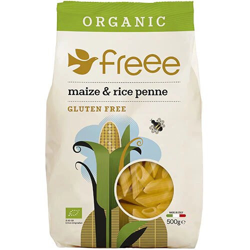 Majs Ris Penne Gl Fri øko 400 Gram