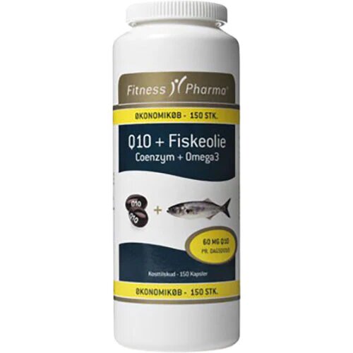 Q10 M Fiskeolie 150 Kapsler