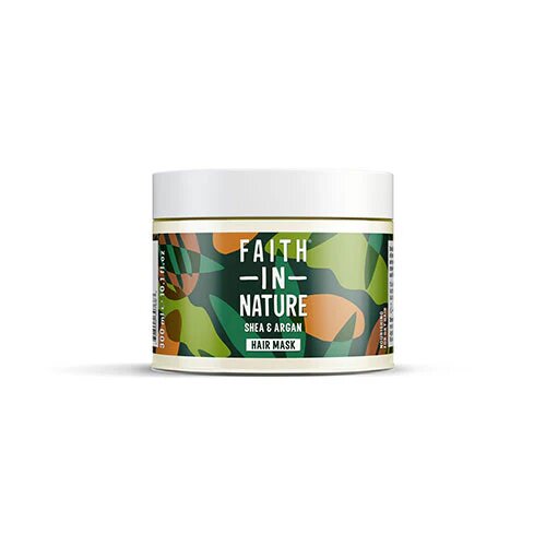 Hårmaske Shea Argan Faith In Nature 300 Ml
